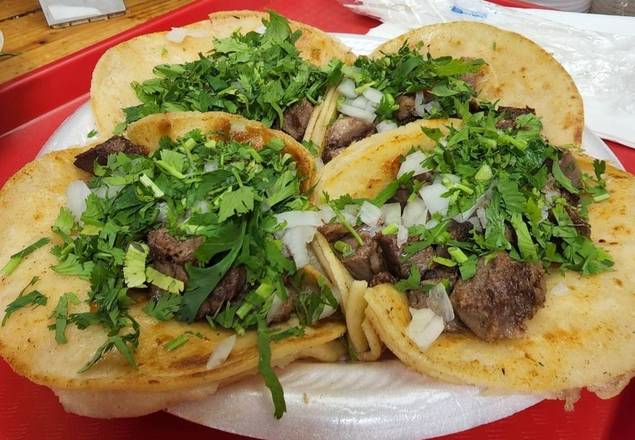 Order Lengua Taco food online from Abelardo Mexican Fresh store, Des Moines on bringmethat.com