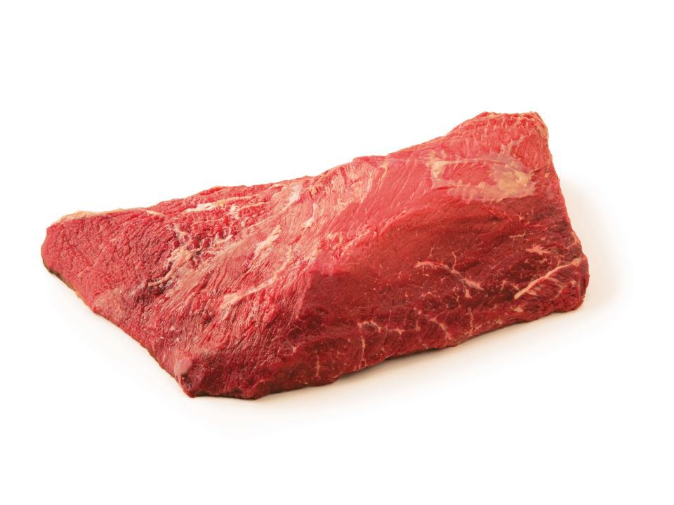 Order Grain Fed Outside Round Flat Whole Rump Roast food online from Agridime Meats store, Gilbert on bringmethat.com