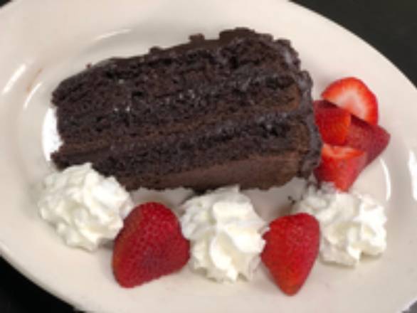 Order Chocolate Cake food online from The Chipper Truck Cafe store, Yonkers on bringmethat.com