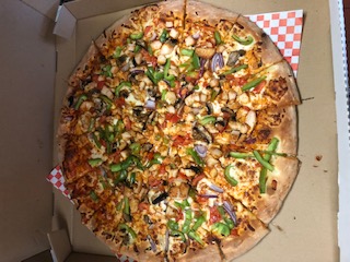 Order Buffalo Chicken Pizza food online from Pizza D’Amore store, Long Beach on bringmethat.com