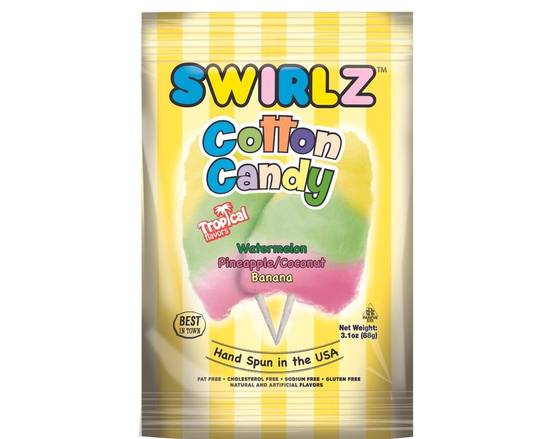 Order Swirlz Cotton Candy Tropical (3.1 oz) food online from Urban Value Corner Store store, Dallas on bringmethat.com