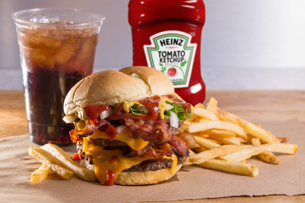 Order DOUBLE BACON BURGER food online from Wayback Burgers store, Bryan on bringmethat.com