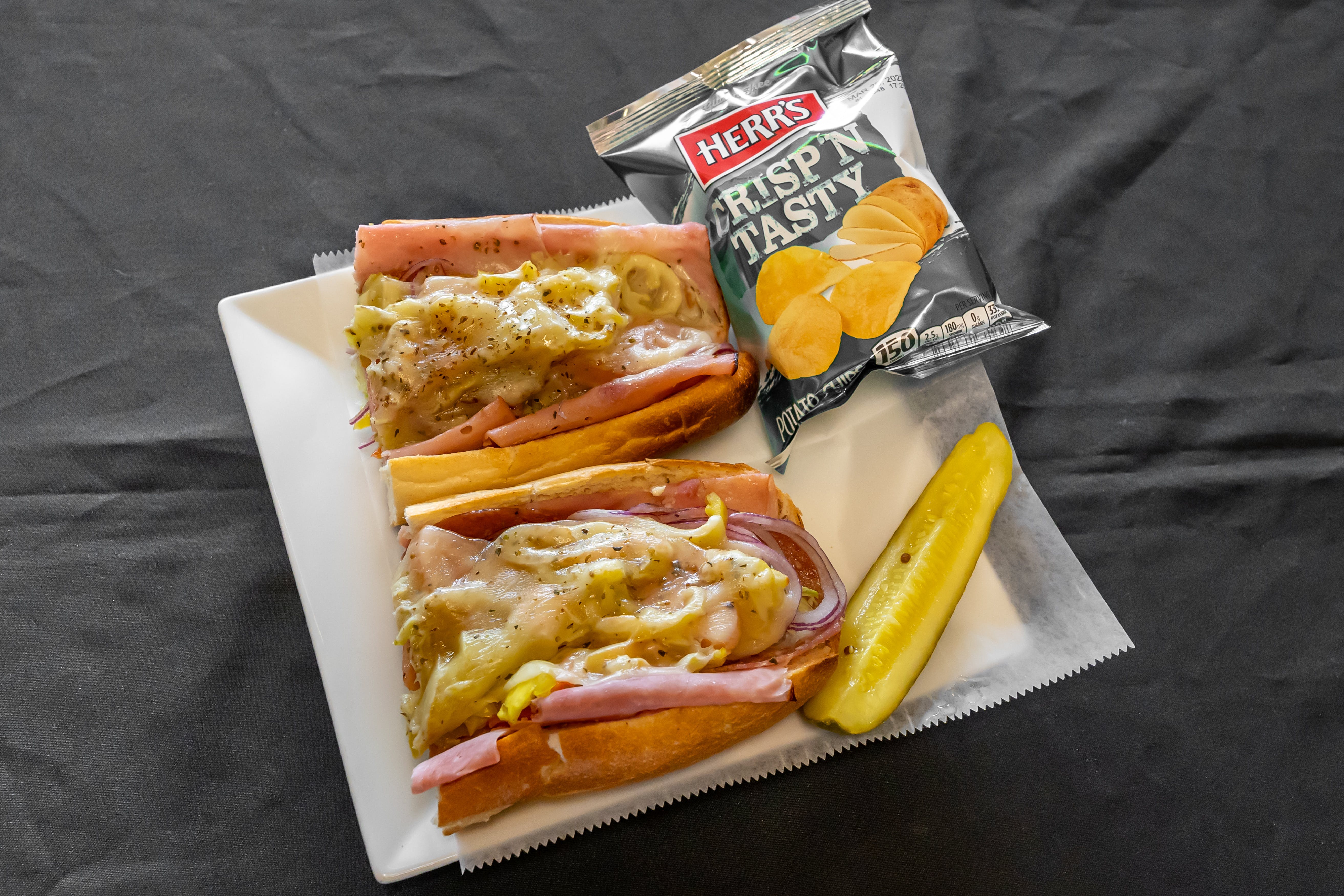 Order Ham & Cheese Hoagie - 12" food online from Dimitri's Pizza store, Royersford on bringmethat.com