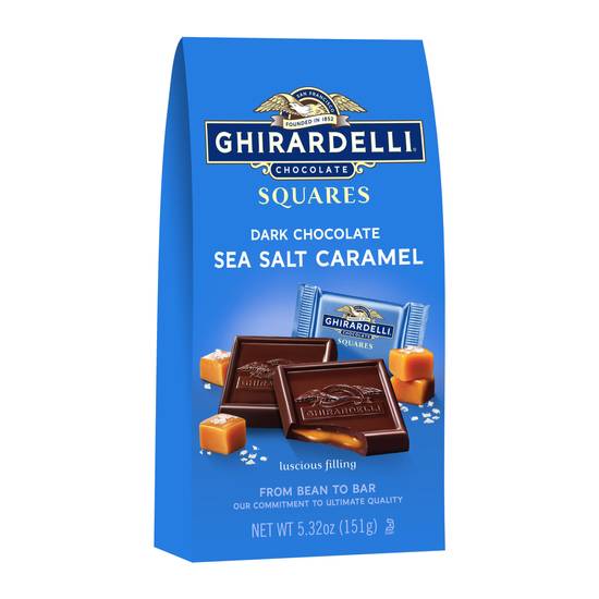 Order Ghirardelli Squares Dark Chocolate Sea Salt Caramel, 5.32 OZ food online from Cvs store, SUNNYVALE on bringmethat.com