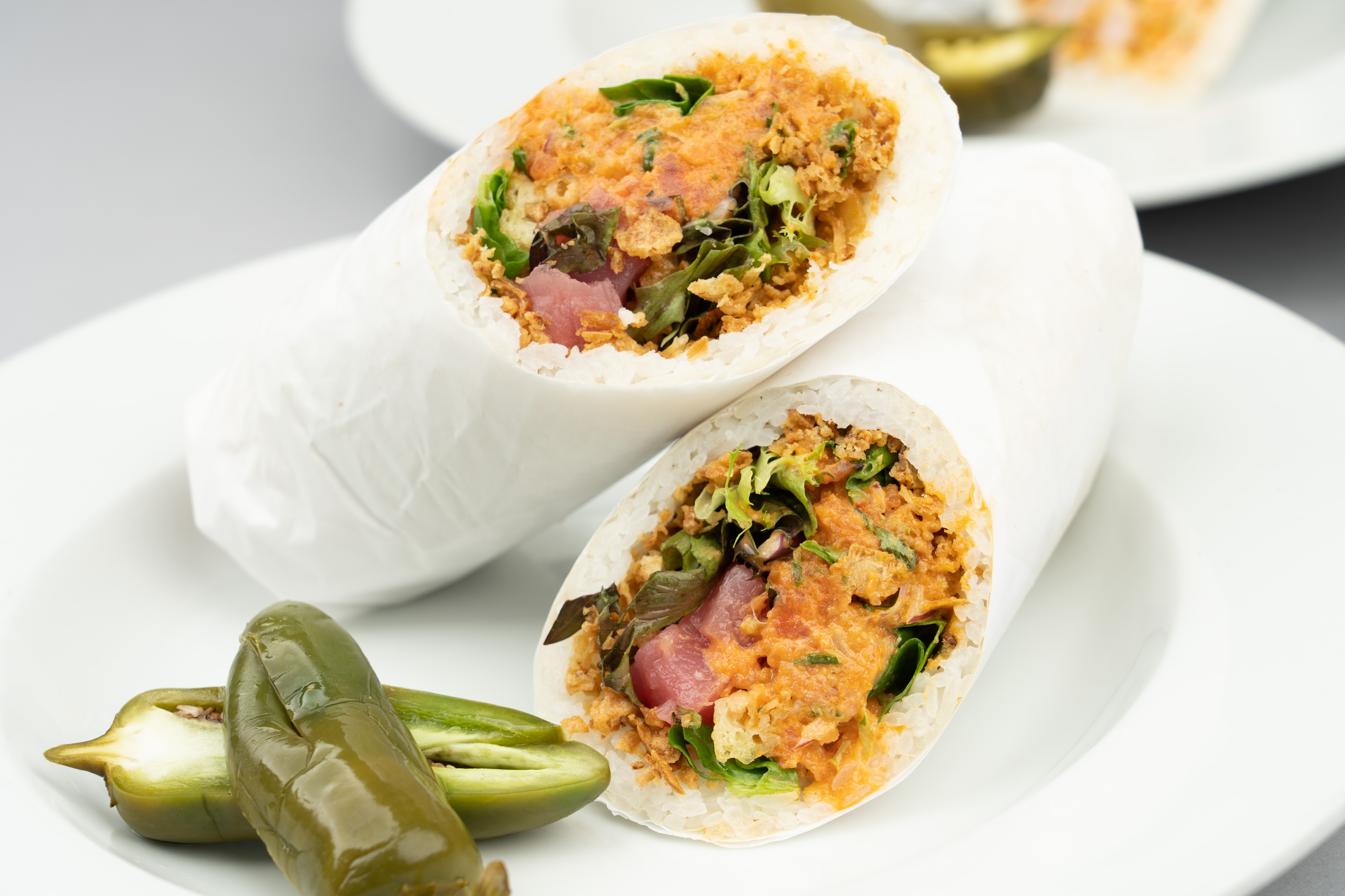 Order Tuna Burrito food online from Kaiba Japanese Restaurant store, Anaheim on bringmethat.com