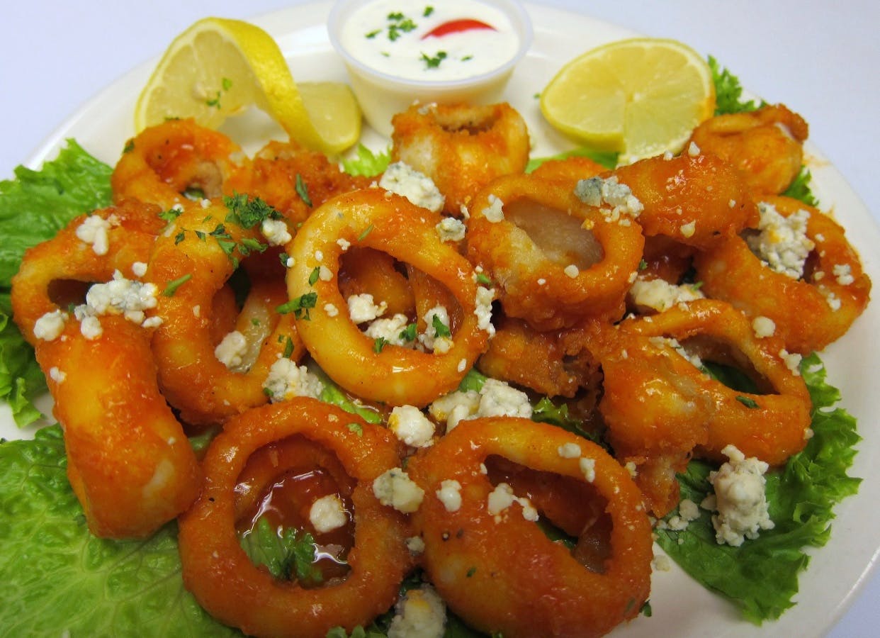 Order Calamari - Appetizer food online from Old Towne Pizza Pub store, Chicago on bringmethat.com