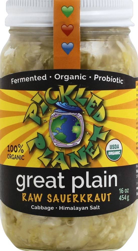 Order Pickled Planet · Sauerkraut (16 oz) food online from Albertsons store, Eugene on bringmethat.com
