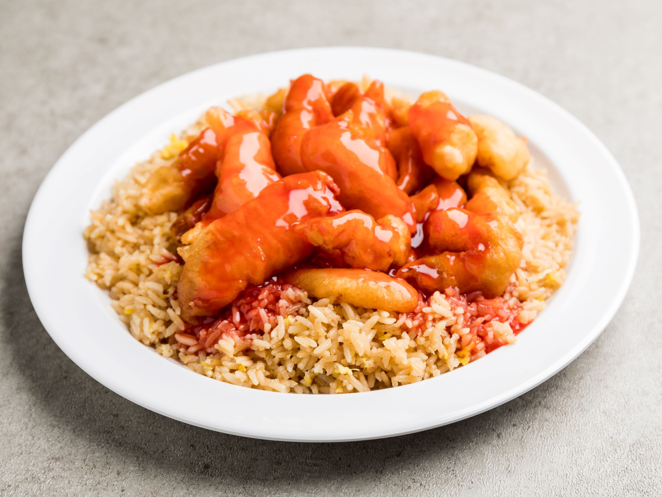 Order 032. Sweet and Sour Chicken food online from Huan Xi store, Milwaukee on bringmethat.com