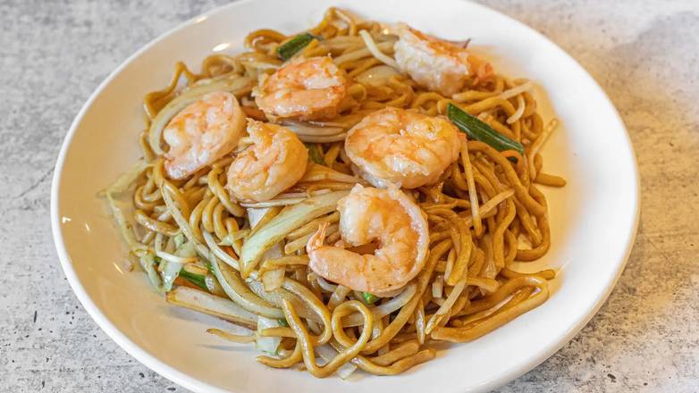 Order Shrimp Chow Mein food online from Ming Restaurant store, Belvedere Tiburon on bringmethat.com
