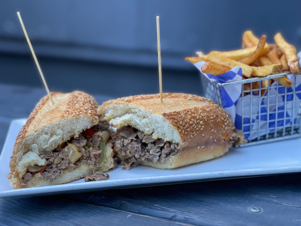 Order PHILLY CHEESESTEAK food online from Gates store, New Canaan on bringmethat.com