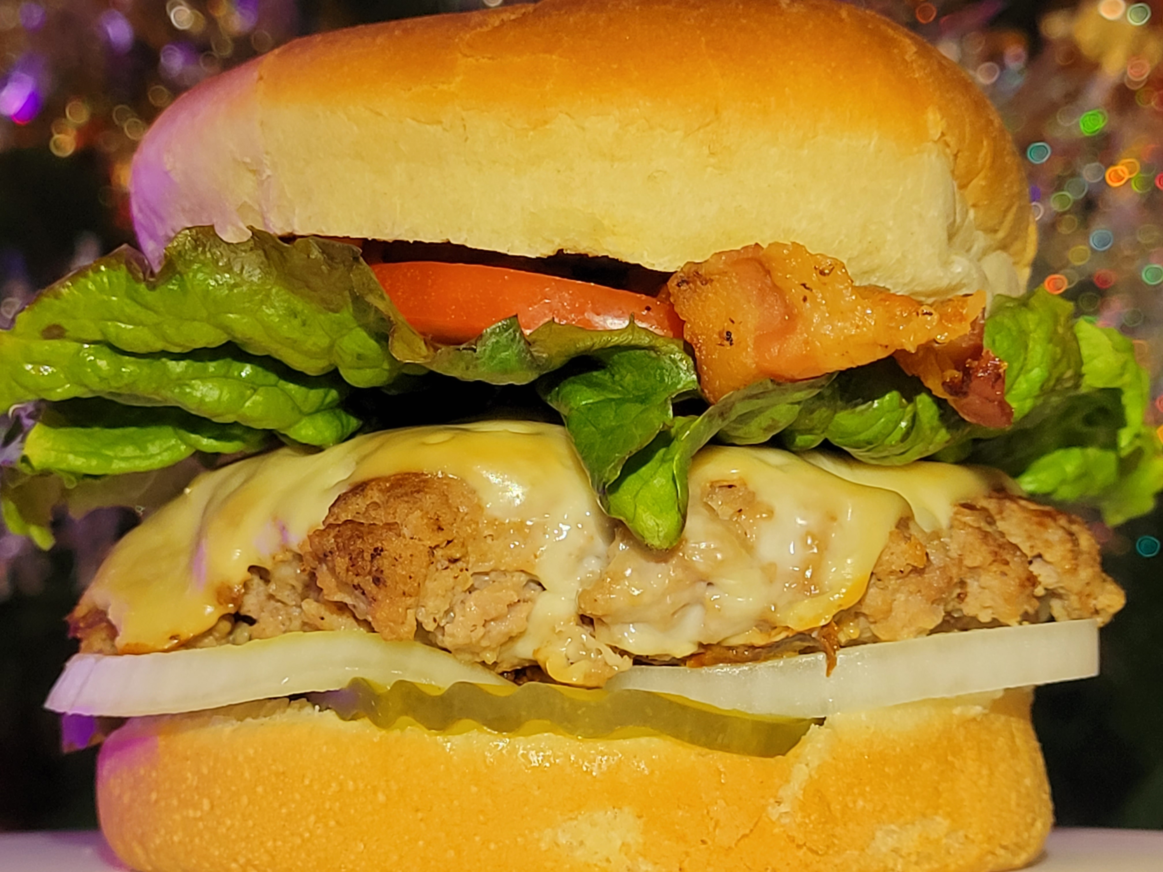 Order Turkey Burger food online from Burgers & Bites store, Morgantown on bringmethat.com