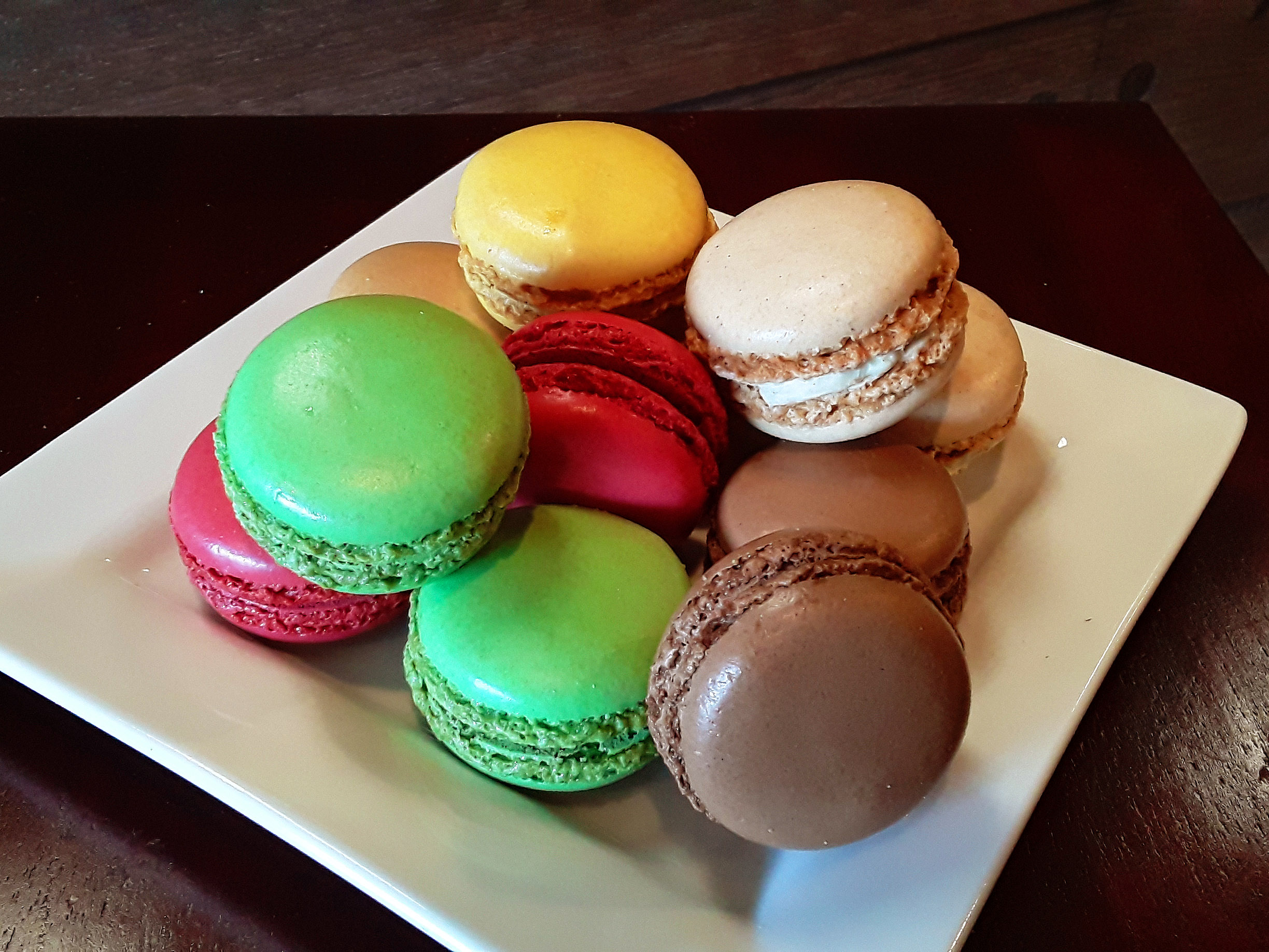 Order French Macarons (2pk) food online from Assamica Teas store, Naperville on bringmethat.com