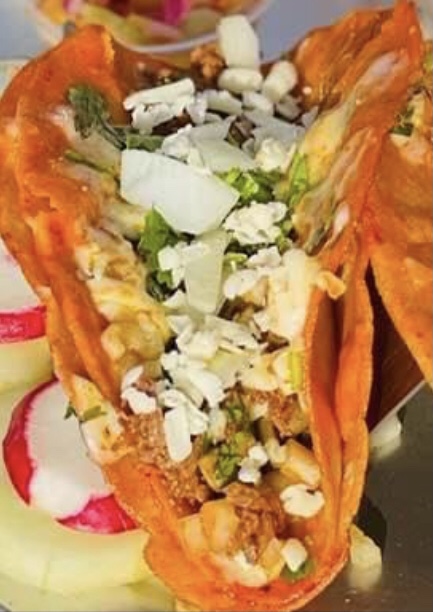 Order Quesotaco  food online from Real Taco Express Truck store, Fraser on bringmethat.com