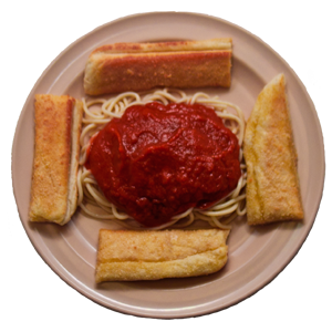 Order Spaghetti with Marinara food online from Pizza Plus store, Kingsport on bringmethat.com