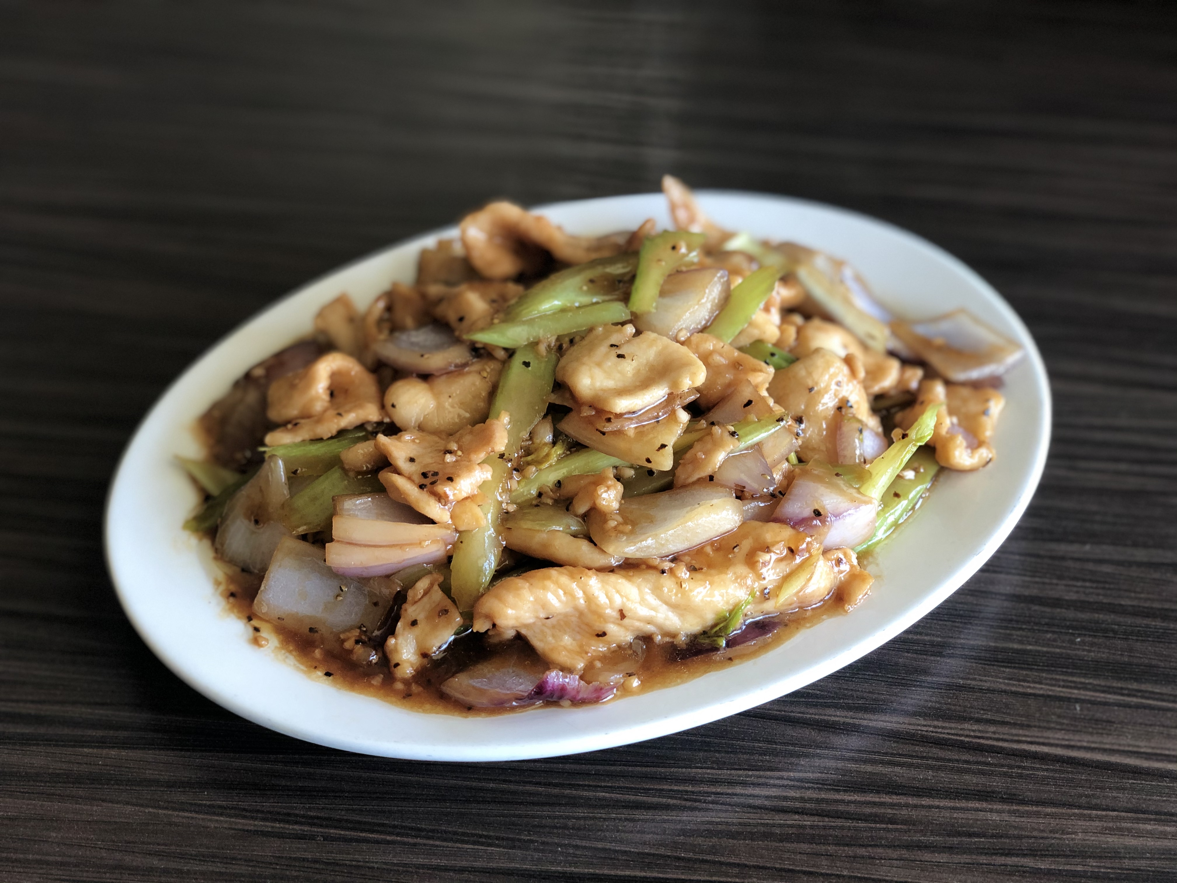 Order Black Pepper Chicken /黑椒鸡 food online from Chef Tang store, Vista on bringmethat.com