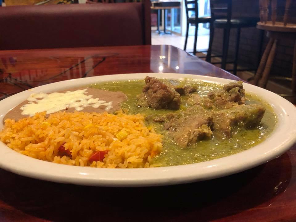 Order Chile Verde food online from Vallarta Mexican Restaurant store, Ballwin on bringmethat.com