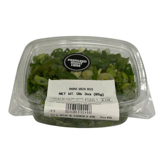 Order Onions Green Diced (3 oz) food online from Safeway store, Dixon on bringmethat.com
