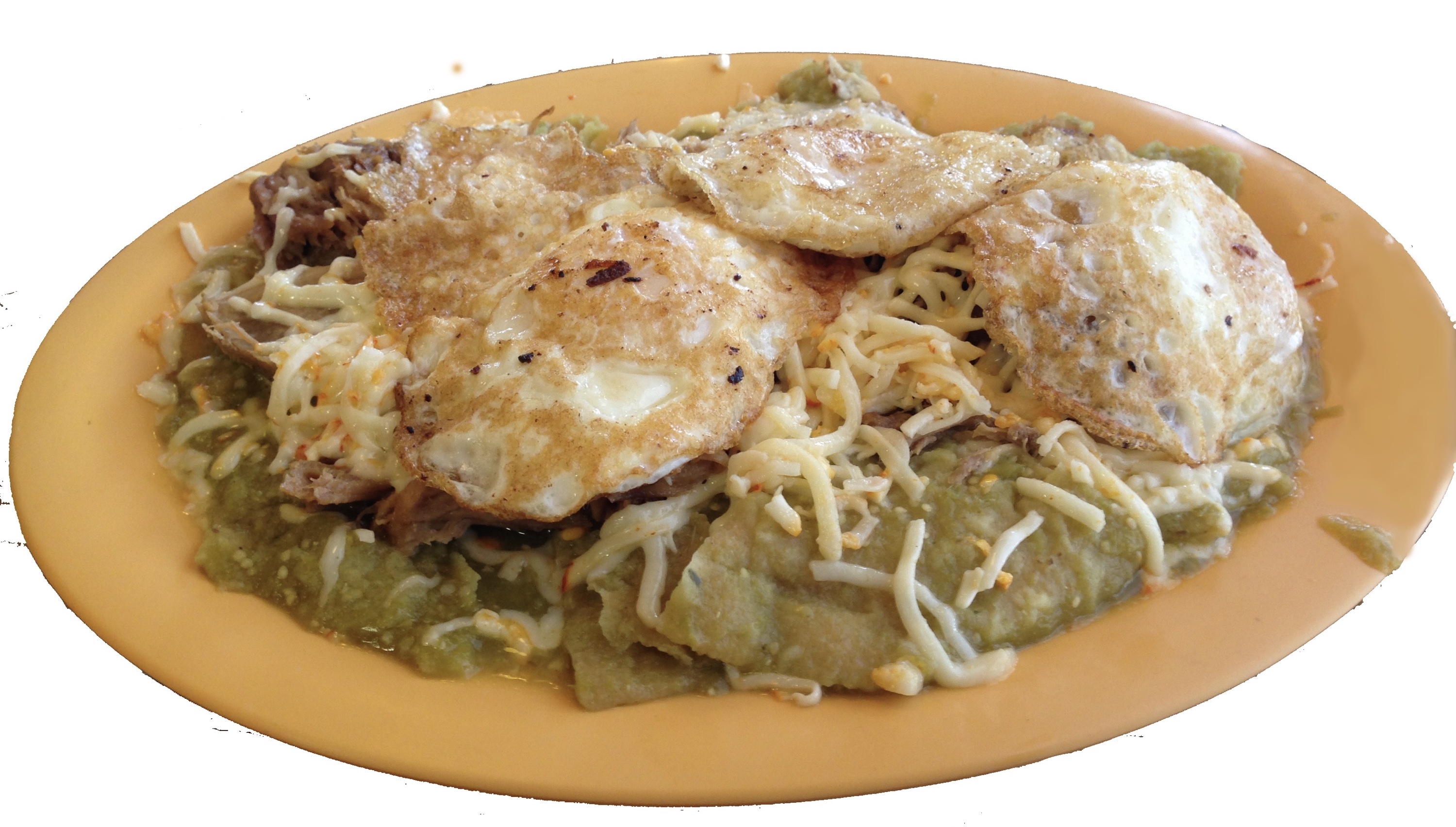 Order Chilaquiles food online from Taqueria Mixteca store, Dayton on bringmethat.com