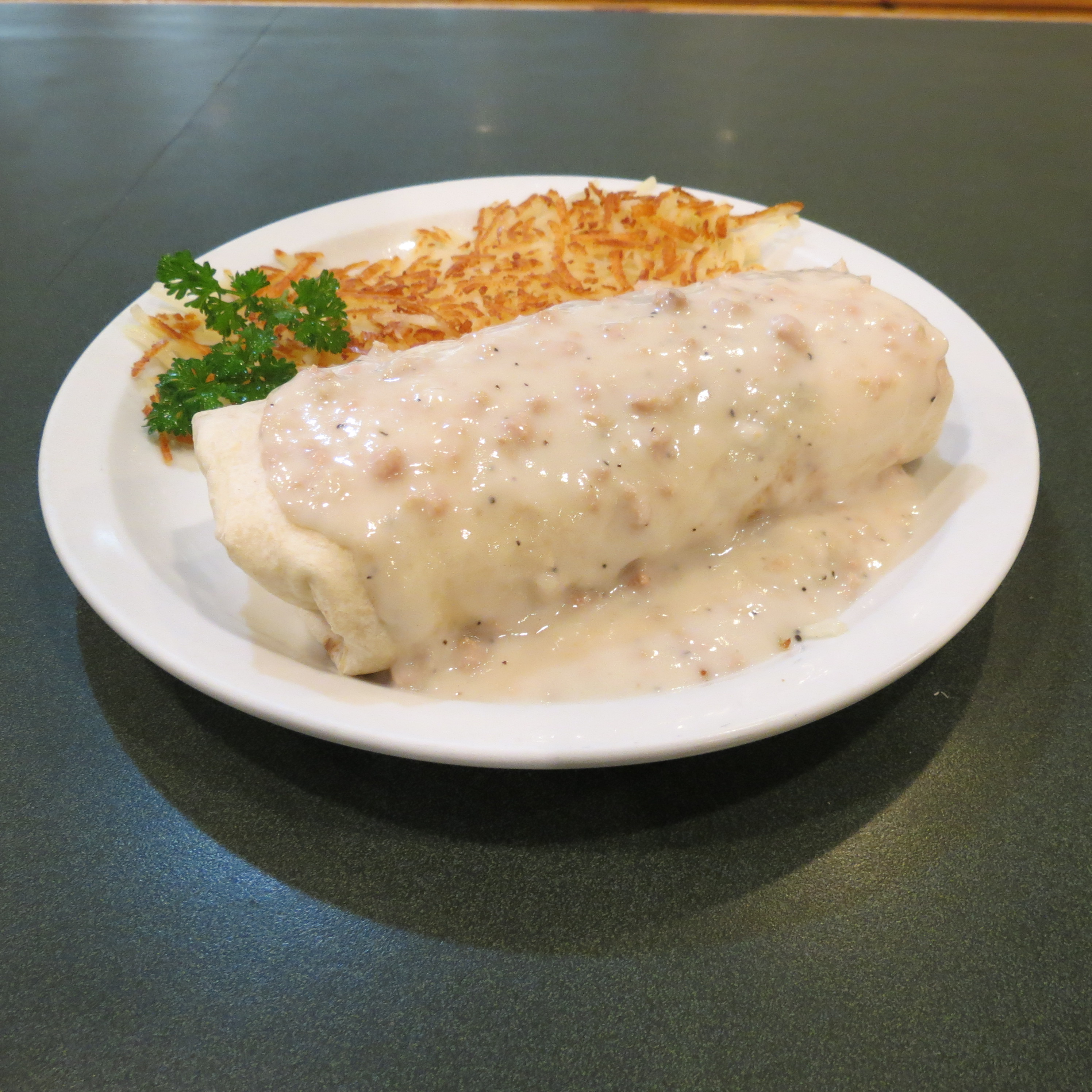 Order Country Burrito  food online from Grand Day Cafe store, Columbus on bringmethat.com