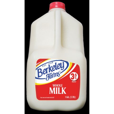 Order Berkeley Farms Whole Milk Gallon food online from 7-Eleven store, San Francisco on bringmethat.com