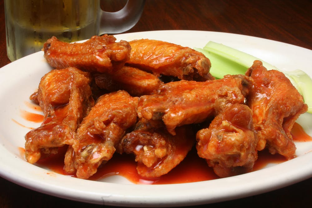 Order Jitto's Famous Buffalo Wings - 6 Pieces food online from Jitto's Super Steak store, Portsmouth on bringmethat.com