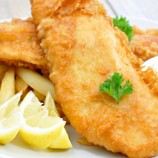 Order Fish and Chips food online from New York Pizza & Pasta store, Pleasant Hill on bringmethat.com