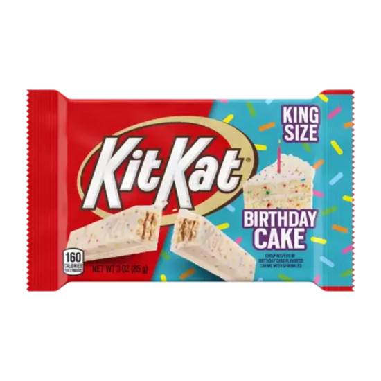 Order Kit Kat Birthday Cake - King Size food online from IV Deli Mart store, Goleta on bringmethat.com