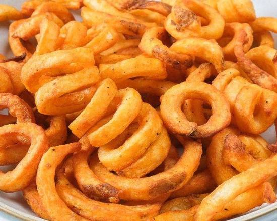 Order Curly Fries food online from Texas Tom's store, Kansas City on bringmethat.com