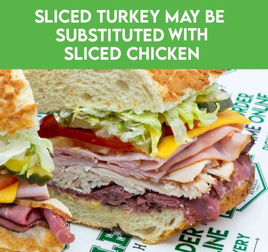 Order The Hero food online from Mr. Pickle Sandwich Shop store, Lincoln on bringmethat.com