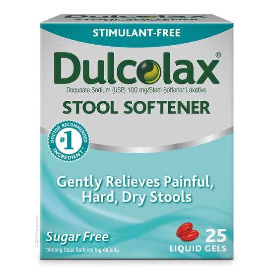 Order Dulcolax Stool Softener Liquid Gels (25 ct) food online from Rite Aid store, Warren on bringmethat.com