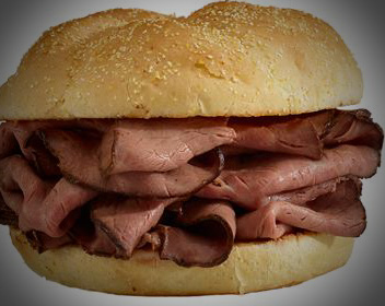 Order #4 - Roast Beef Sandwich food online from Tj Deli store, Winston Salem on bringmethat.com