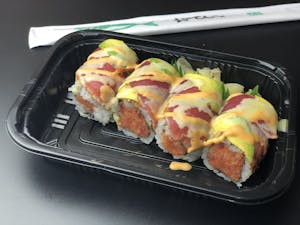Order Crazy Tuna Roll food online from Asuka Sushi Japanese Cuisine store, Mt Laurel Township on bringmethat.com