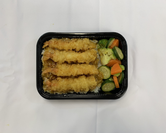 Order D6. Curry Shrimp Tempura Don food online from Sushi Time store, Boston on bringmethat.com