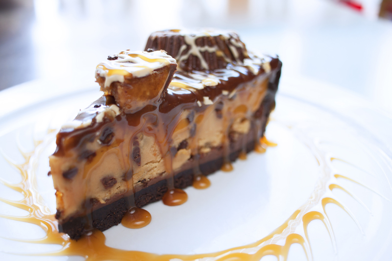 Order Chocolate Peanut Butter Pie food online from Press Box Grill store, Dallas on bringmethat.com