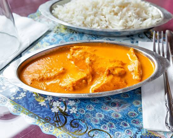Order Mango Butter Chicken  food online from Namaste Indian Cuisine store, Portland on bringmethat.com