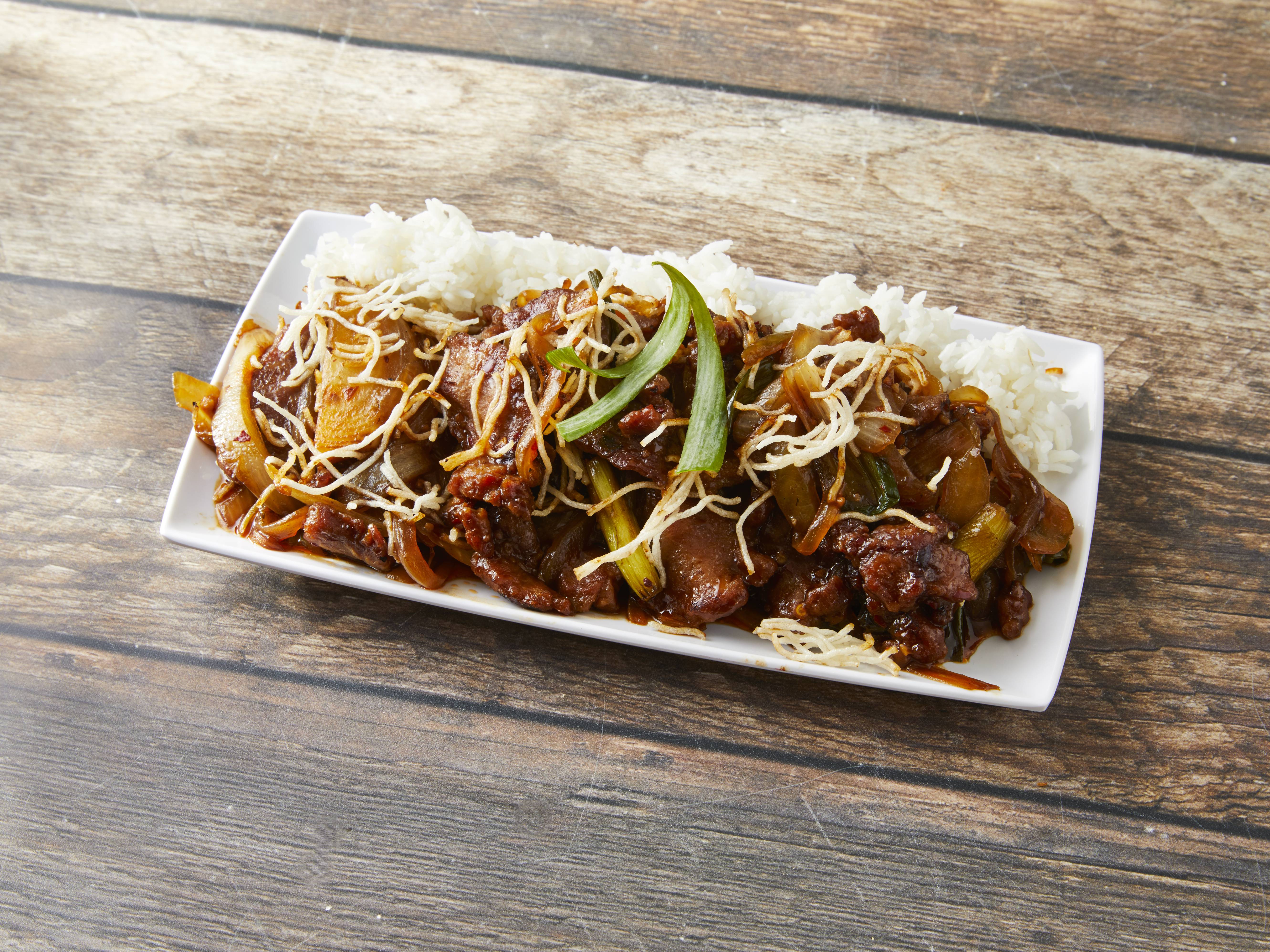 Order 204. Mongolian Beef food online from Li Hing store, Chicago on bringmethat.com