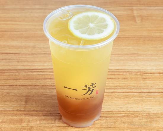 Order Lemon Green Tea 九如檸檬綠 food online from Yifang Taiwanese Fruit Tea store, Seattle on bringmethat.com