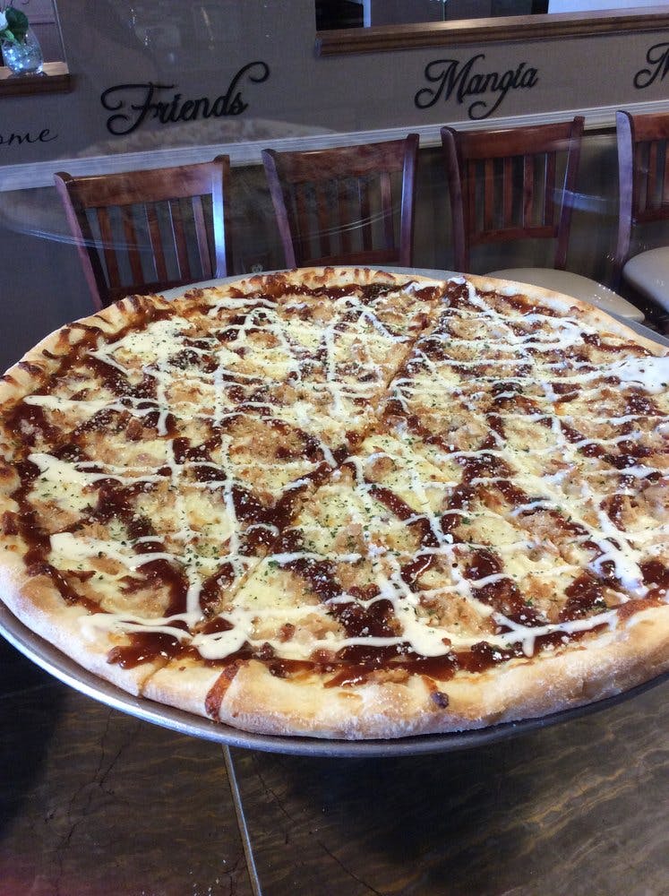 Order Chicken Bacon Ranch Pizza - Small 10" food online from Spanky & Louches Pizzeria Restaurant store, Norristown on bringmethat.com