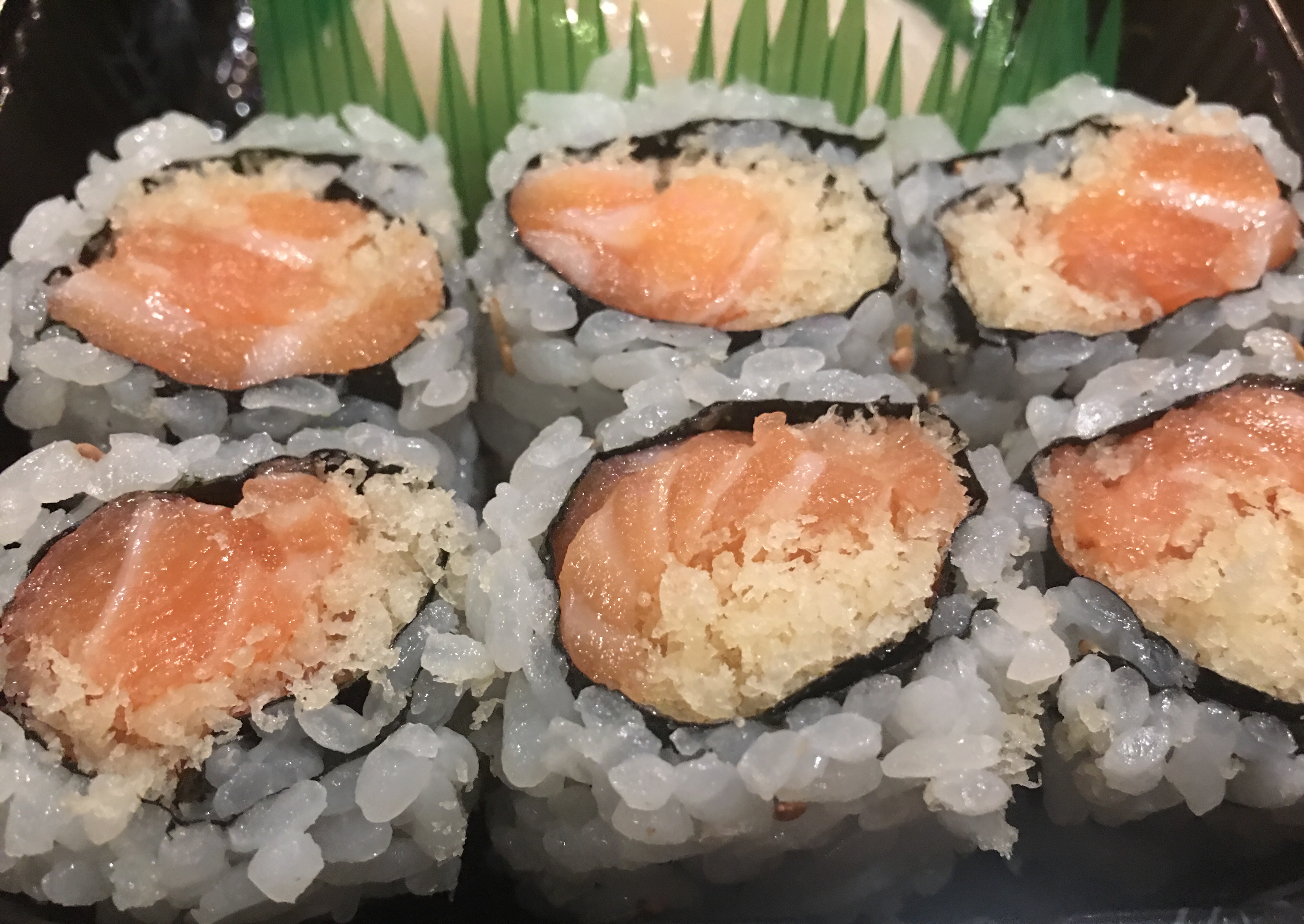 Order Crunchy Salmon Roll food online from Soho Sushi store, New York on bringmethat.com