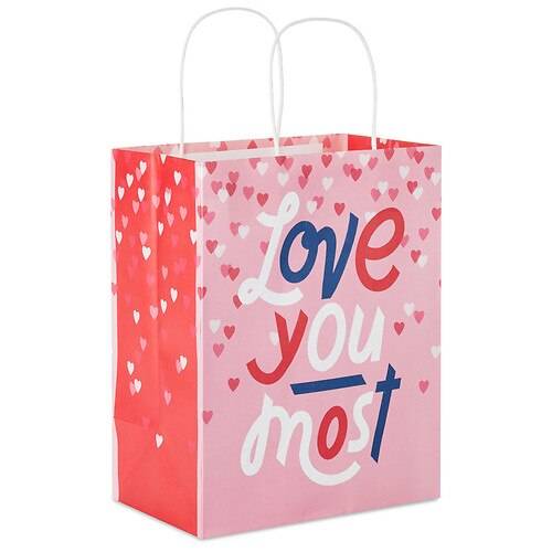 Order Inspirations from Hallmark Valentine's Day Gift Bag (Love You Most) - 1.0 ea food online from Walgreens store, Daly City on bringmethat.com