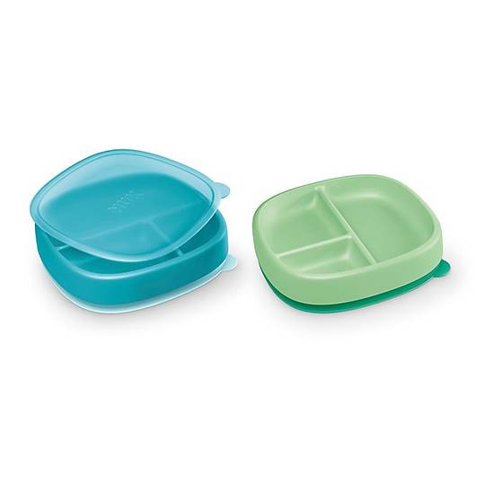 Order NUK Suction Plates and Lid, Assorted, 2 Pk, 6+ Mos food online from Bed Bath & Beyond store, Lancaster on bringmethat.com