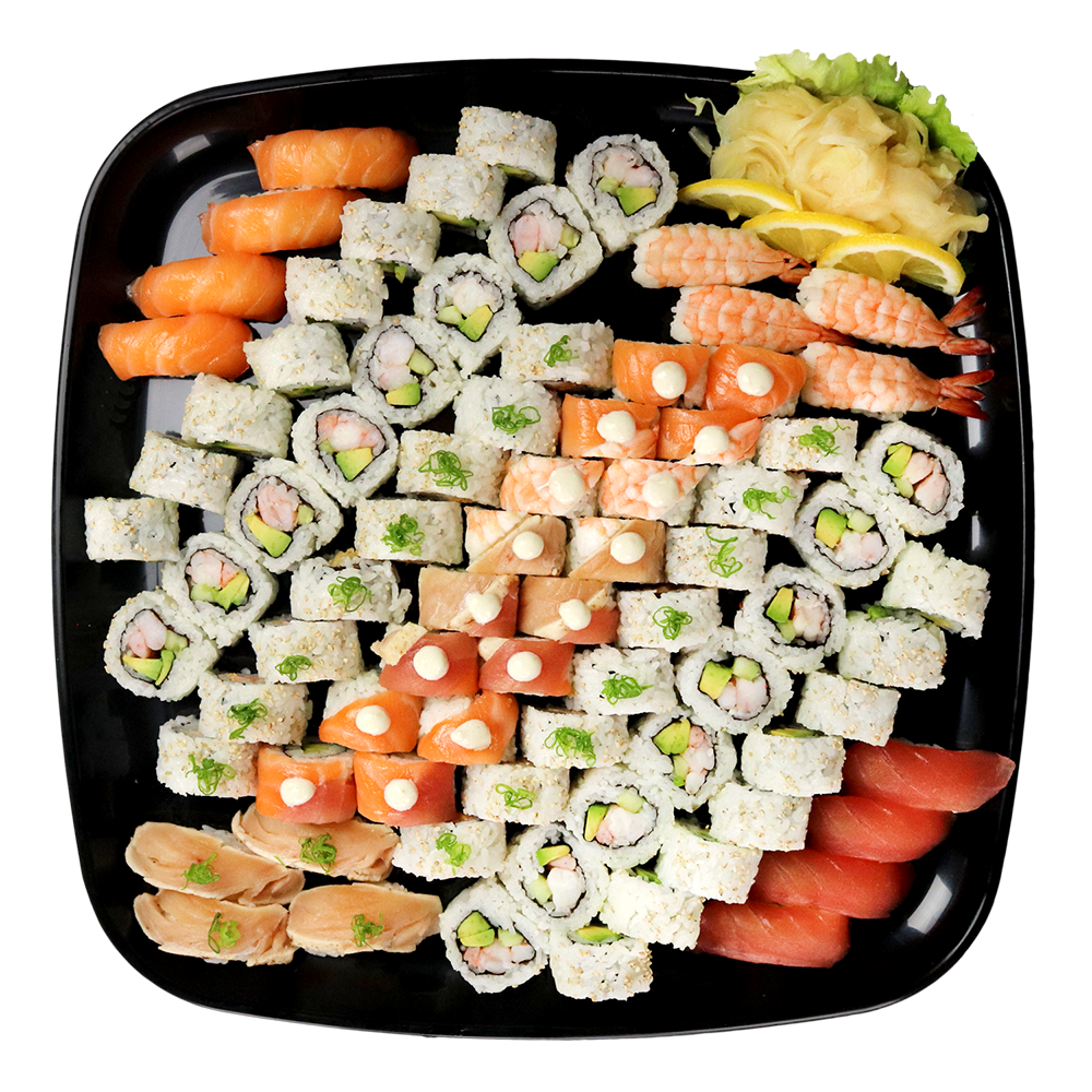Order Combo Platter food online from Genji Sushi store, Upper Arlington on bringmethat.com