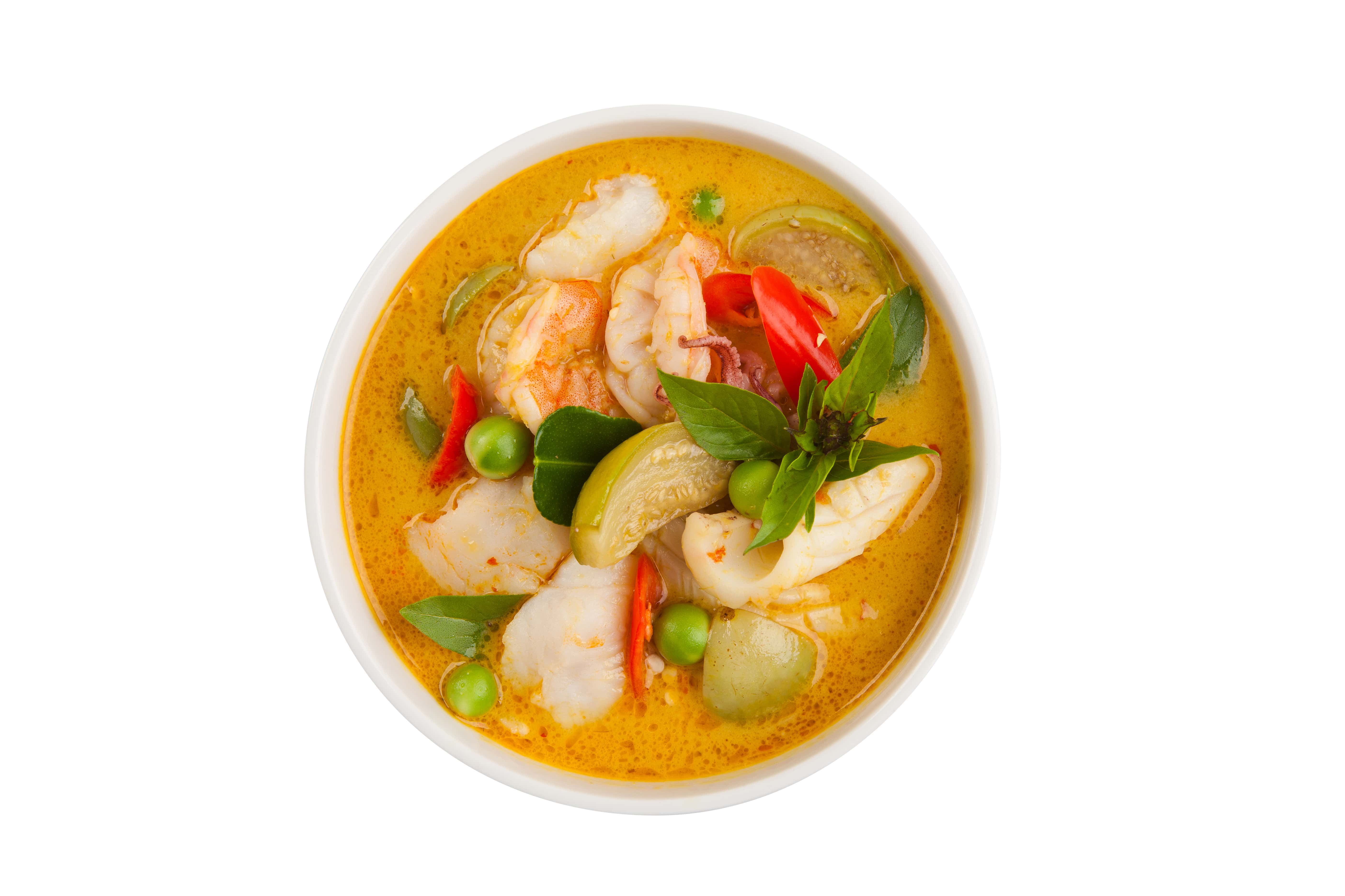 Order Shrimp Thai Curry  food online from Tropical Curry And Grill store, Pflugerville on bringmethat.com
