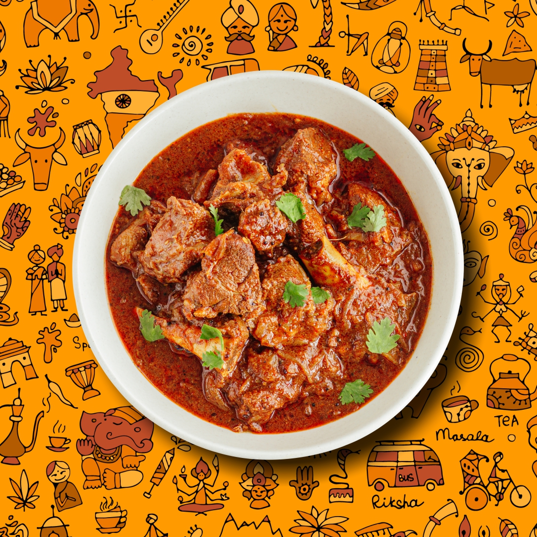Order Railway Lamb Curry food online from Gunpowder Cafe store, Baltimore on bringmethat.com