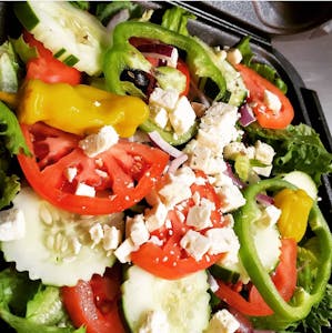 Order Greek Salad food online from Chip Monks store, Chicago on bringmethat.com