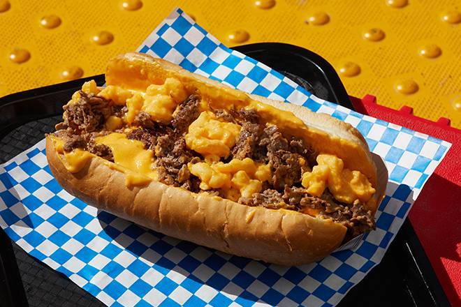 Order Mac and Cheesesteak food online from Juicy Cheesesteaks store, Exton on bringmethat.com