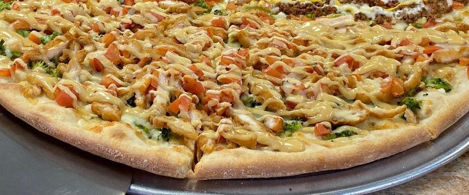 Order Little Anthony's Taco Pizza - 18" food online from Little Anthony's Pizza & Grill store, Honey Brook on bringmethat.com