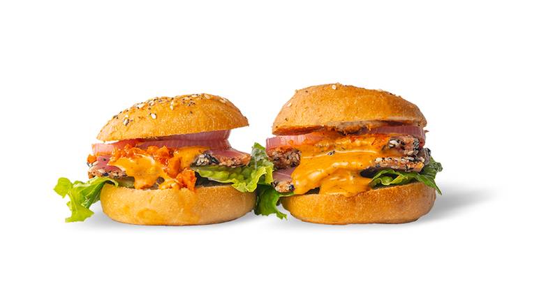 Order Ahi Tuna Sliders (2) food online from Bareburger store, Mount Kisco on bringmethat.com