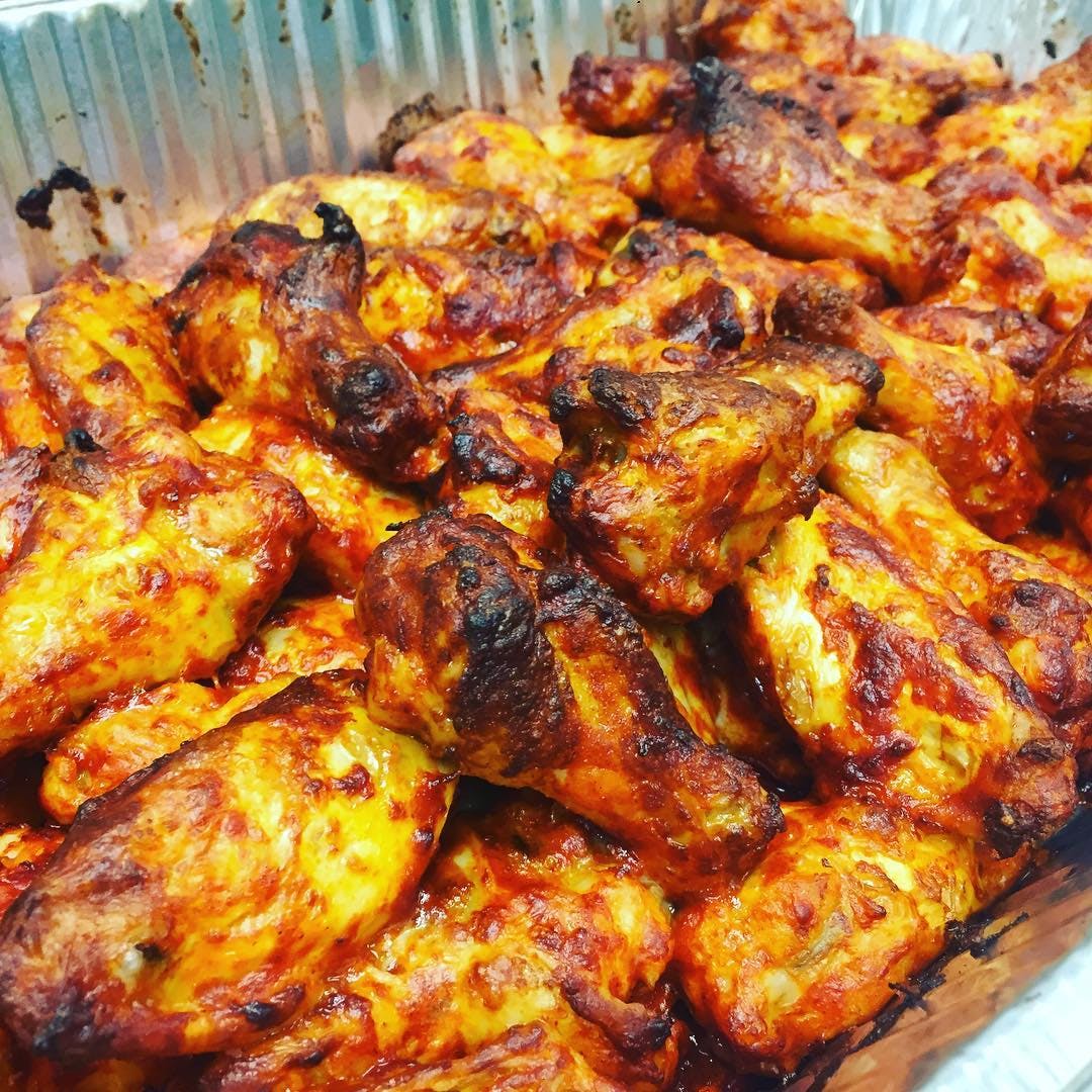 Order Buffalo Chicken Wings - 1 lb. food online from Korner Slice store, Humble on bringmethat.com