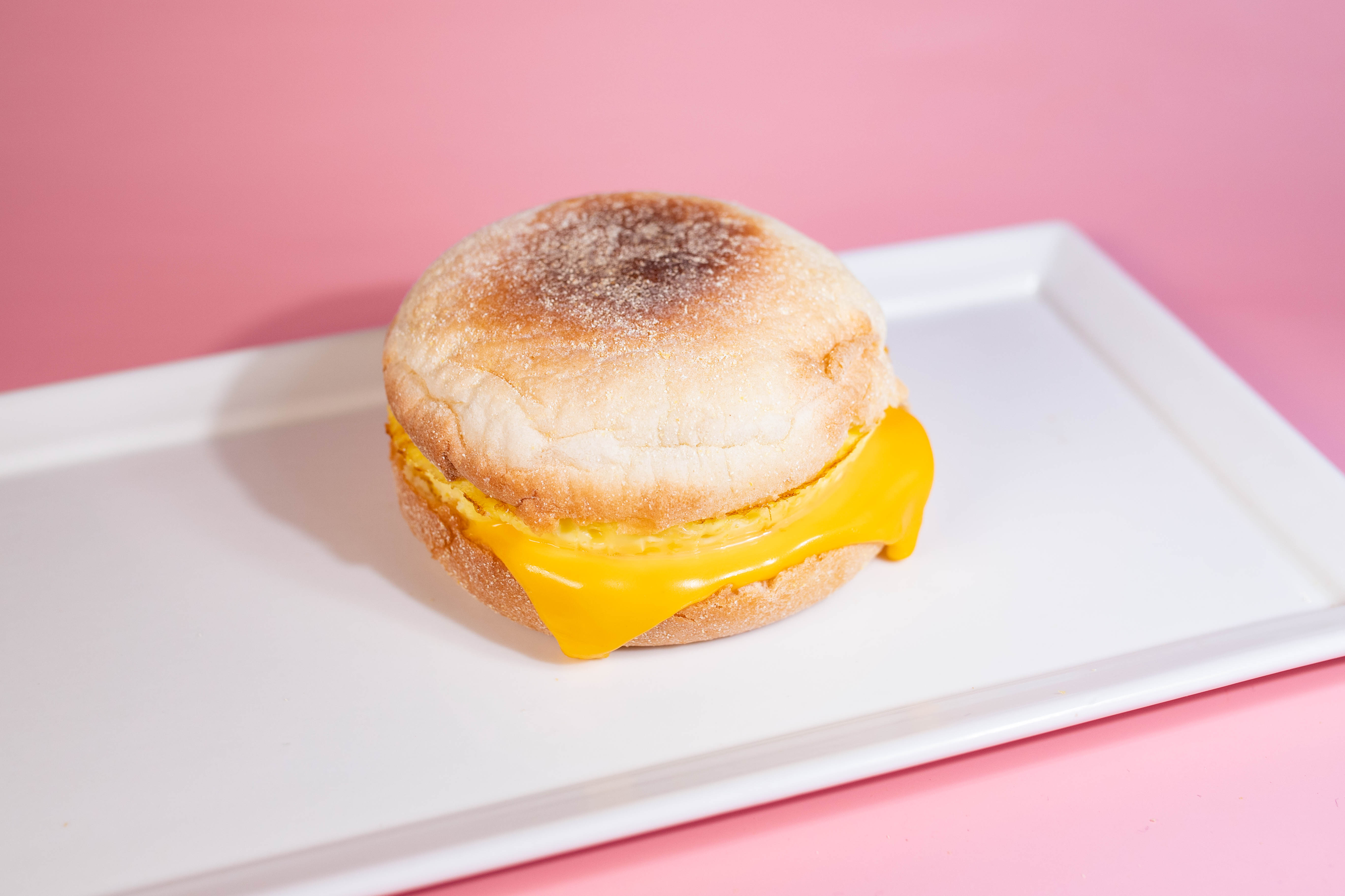 Order Cheese Egg Muffin food online from Blk Dot Coffee store, Laguna Beach on bringmethat.com